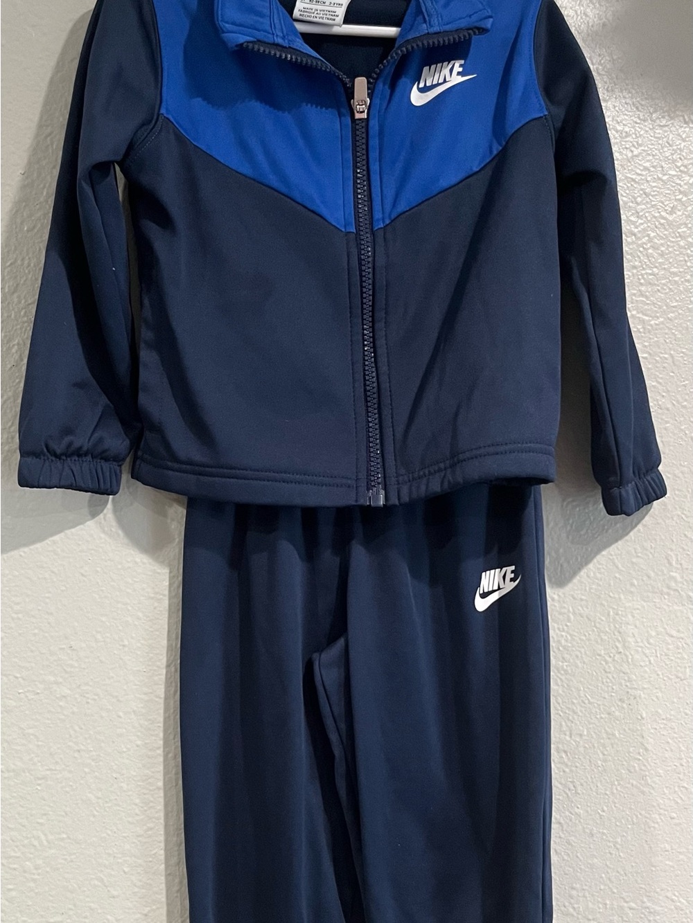 Nike Kids Blue Zip Jacket